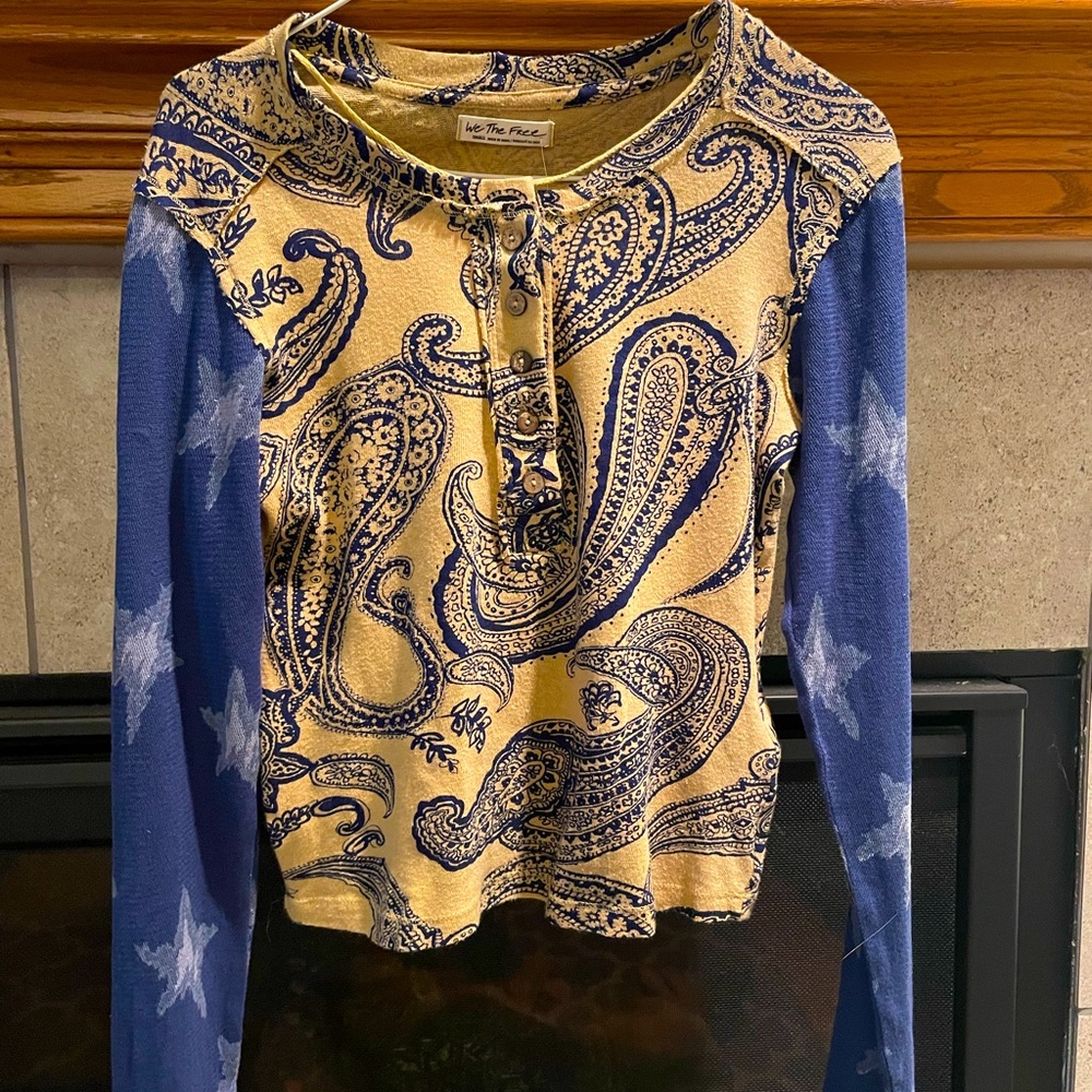 We The Free long sleeved top